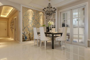 山水馨居餐厅装修设计图赏析 诗意雅致，营造和谐用餐空间