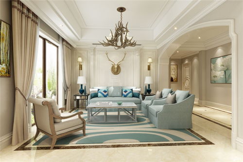 东海高尔夫别墅装修欧式风格设计方案展示