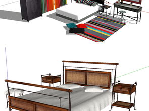 北欧精品SU工业风格室内家具装饰设计图下载 936.35MB家装模型库深度解析